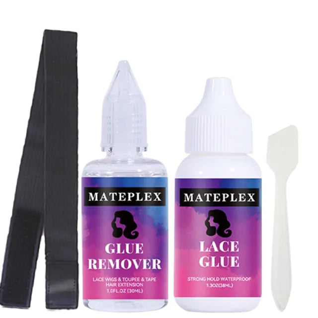 Kit para laces e perucas em geral ,cola removedor pomada modeladora e spray