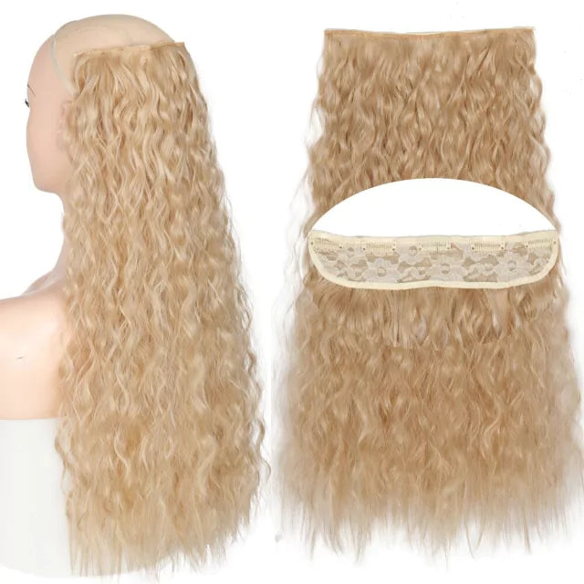 Aplique encaracolado cachos soltos em tic tac cabelo orgânico