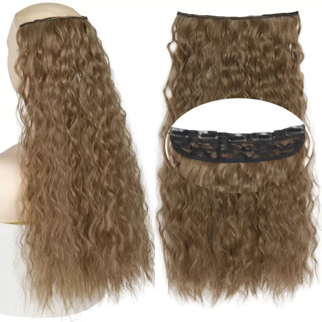 Aplique encaracolado cachos soltos em tic tac cabelo orgânico