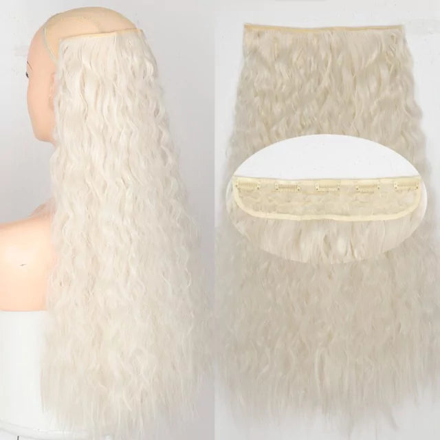 Aplique encaracolado cachos soltos em tic tac cabelo orgânico