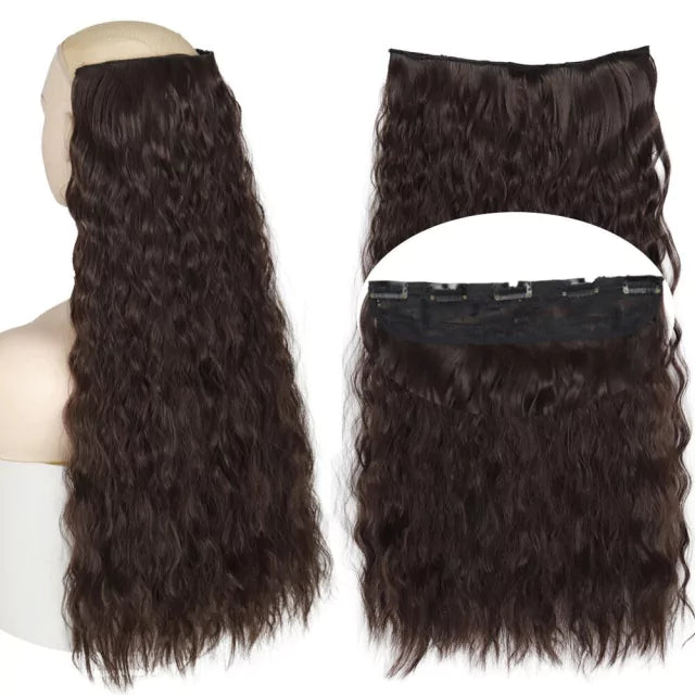 Aplique encaracolado cachos soltos em tic tac cabelo orgânico