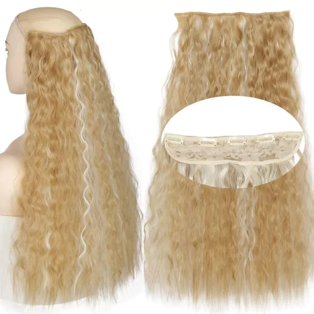 Aplique encaracolado cachos soltos em tic tac cabelo orgânico