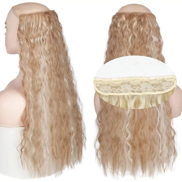 Aplique encaracolado cachos soltos em tic tac cabelo orgânico