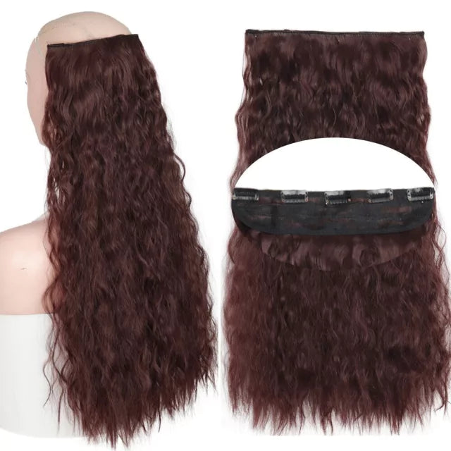 Aplique encaracolado cachos soltos em tic tac cabelo orgânico