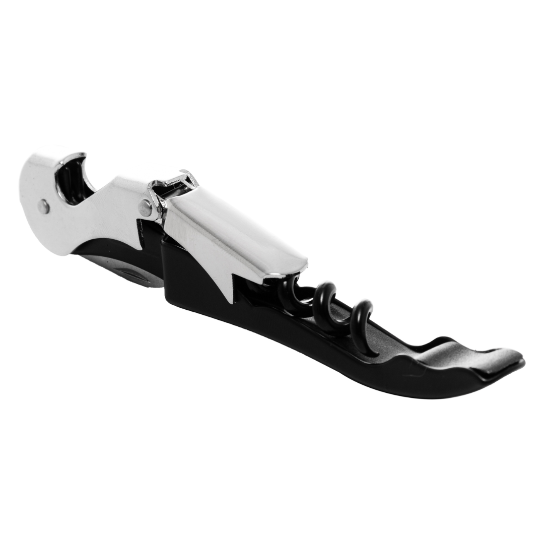 Corkscrew set and Pour spout Stainless steel 2 Pieces