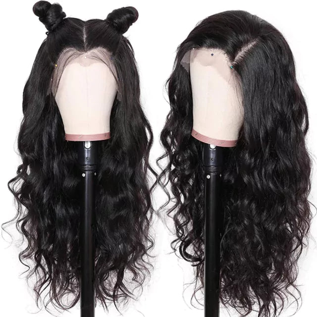 Lace wig com disfarce frontal