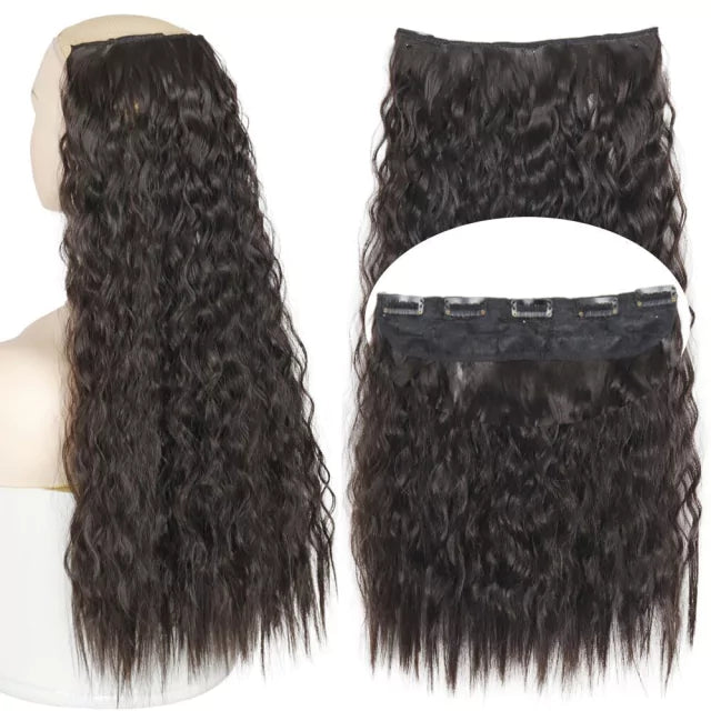 Aplique encaracolado cachos soltos em tic tac cabelo orgânico