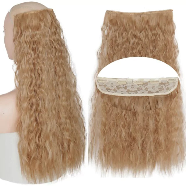 Aplique encaracolado cachos soltos em tic tac cabelo orgânico