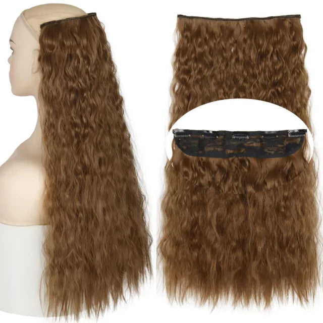 Aplique encaracolado cachos soltos em tic tac cabelo orgânico
