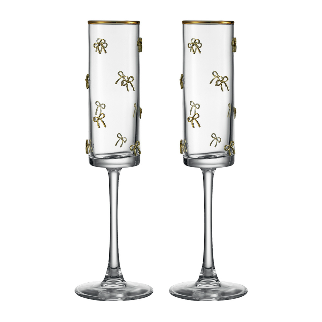 Set of 2 wine glasses of Champagne Grace 150ML