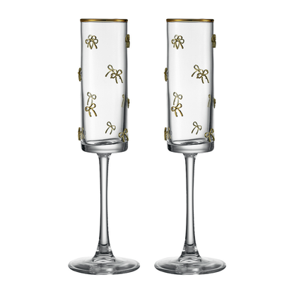 Set of 2 wine glasses of Champagne Grace 150ML