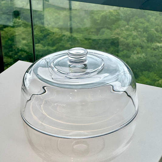 Lid for Cake stand in crystal 27cm Durable