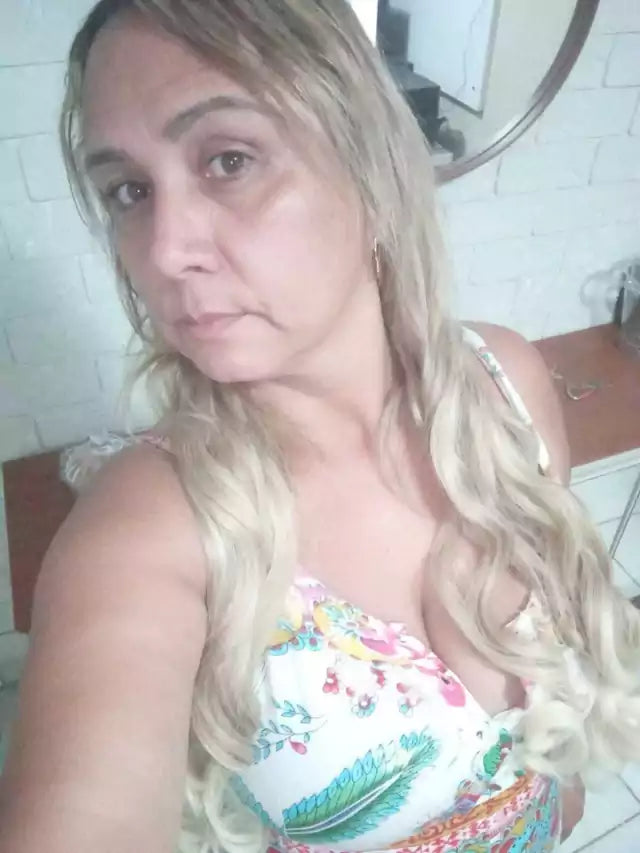 Aplique loiro pérola ondulado tic tac e fio invisível