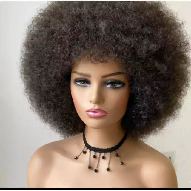 Peruca wig cacheada orgânica