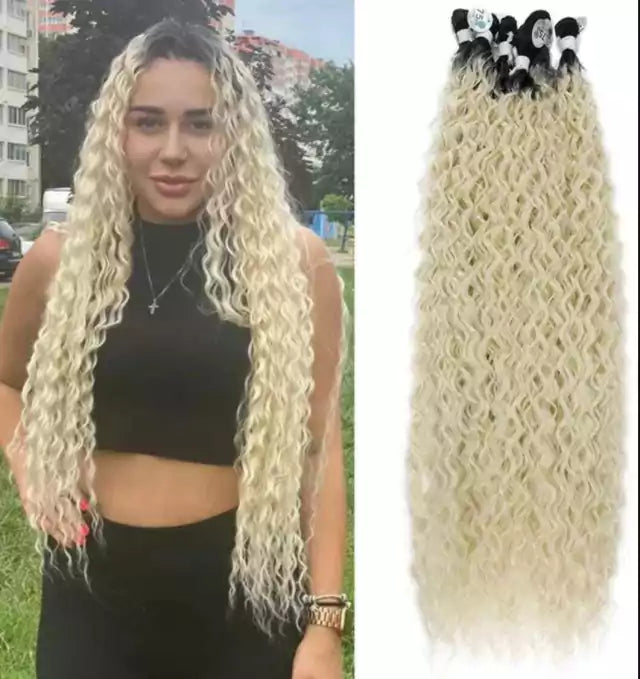 Pacotes na rede para entrelace cabelo orgânico