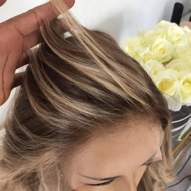 Lace wig cabelo humano
