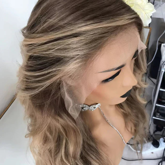 Lace wig cabelo humano