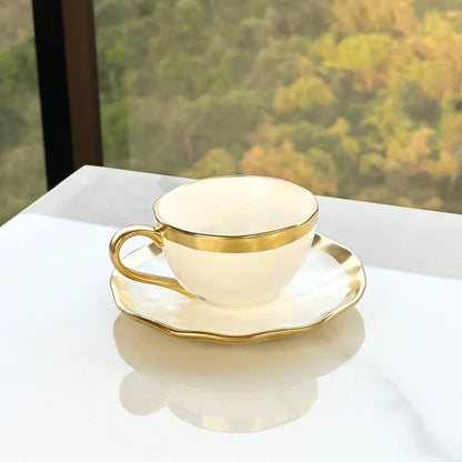 Tabletop set Dubai White and gold 3 Pieces