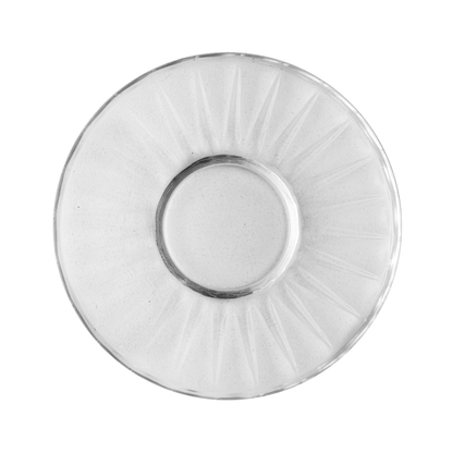 Set of 2 cups Coffee with saucer Radial Gold trim 90ml