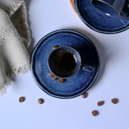 Set of 6 cups of Coffee Daily Happy 70ML