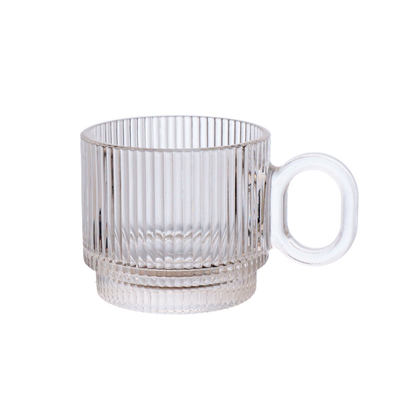Set of 4 mugs of Glass Graffiato 170ml