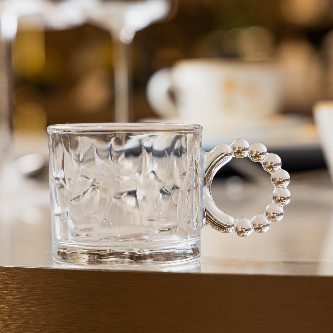 Set of 4 cups of Coffee Crystal Balls 100ml