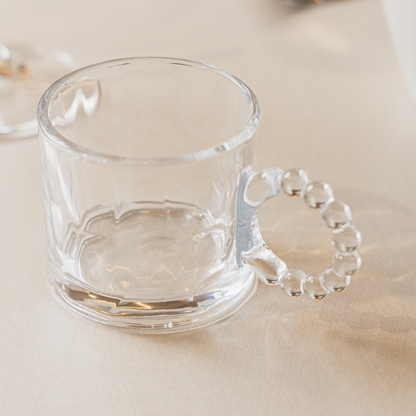 Set of 4 cups of Coffee Crystal Balls 100ml
