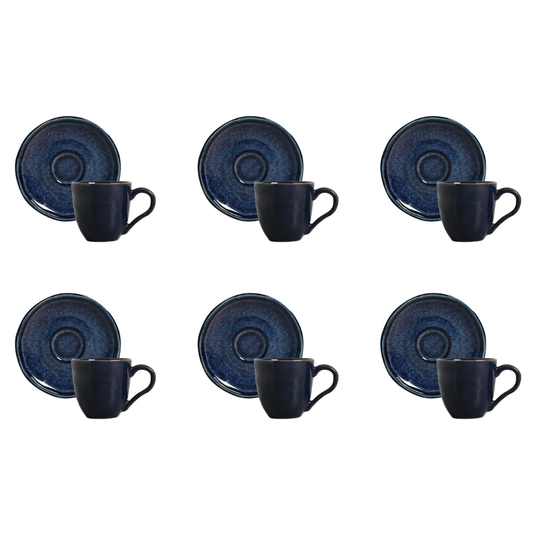 Set of 6 cups of Coffee Daily Happy 70ML