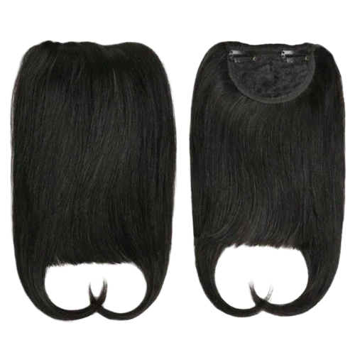 Franja cabelo natural em tic tac